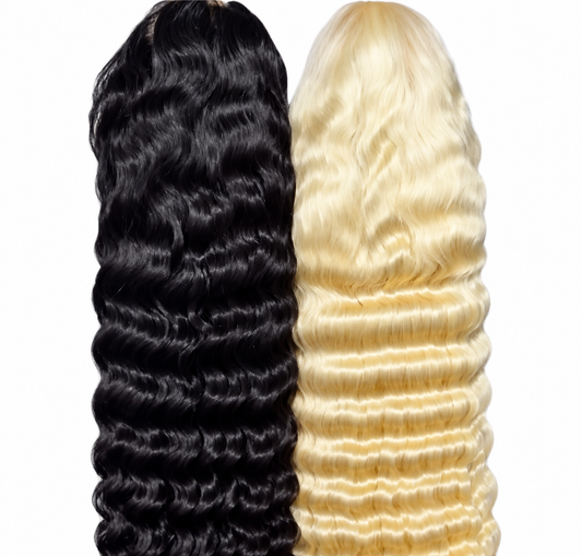 HD Deep Wave Frontal Wigs